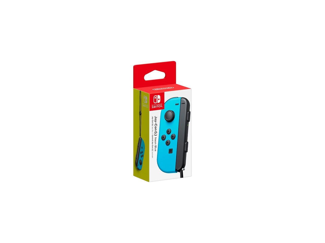 Nintendo Switch Joy-Con (L) - Neon Blue, Left Motion Controller