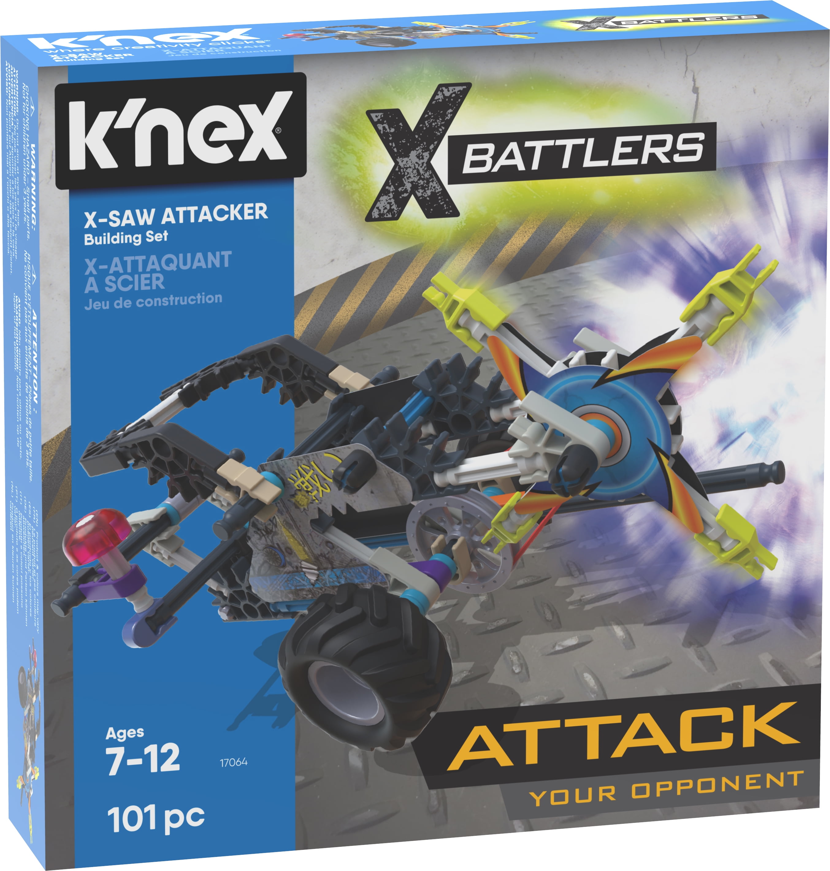 K'NEX X-Battlers X-Trasher Building Set - Walmart.com