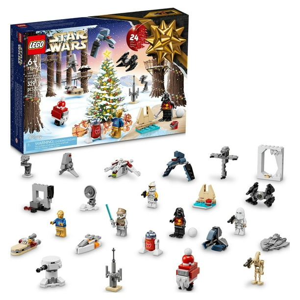 LEGO Star Wars 2022 Advent Calendar 75340 Building Toy Set (329