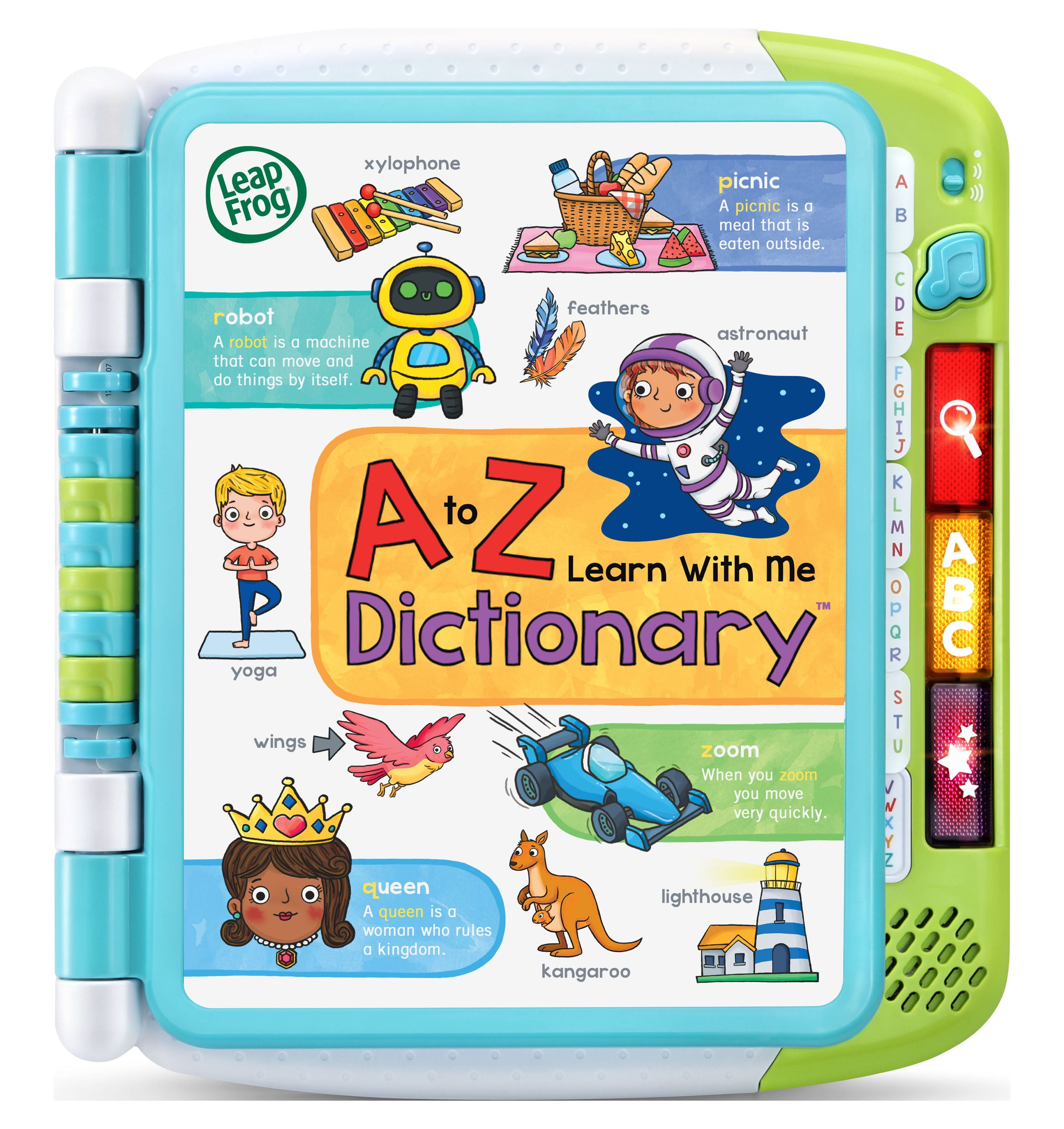LeapFrog A to Z Interactive Dictionary for Toddlers, Teaches