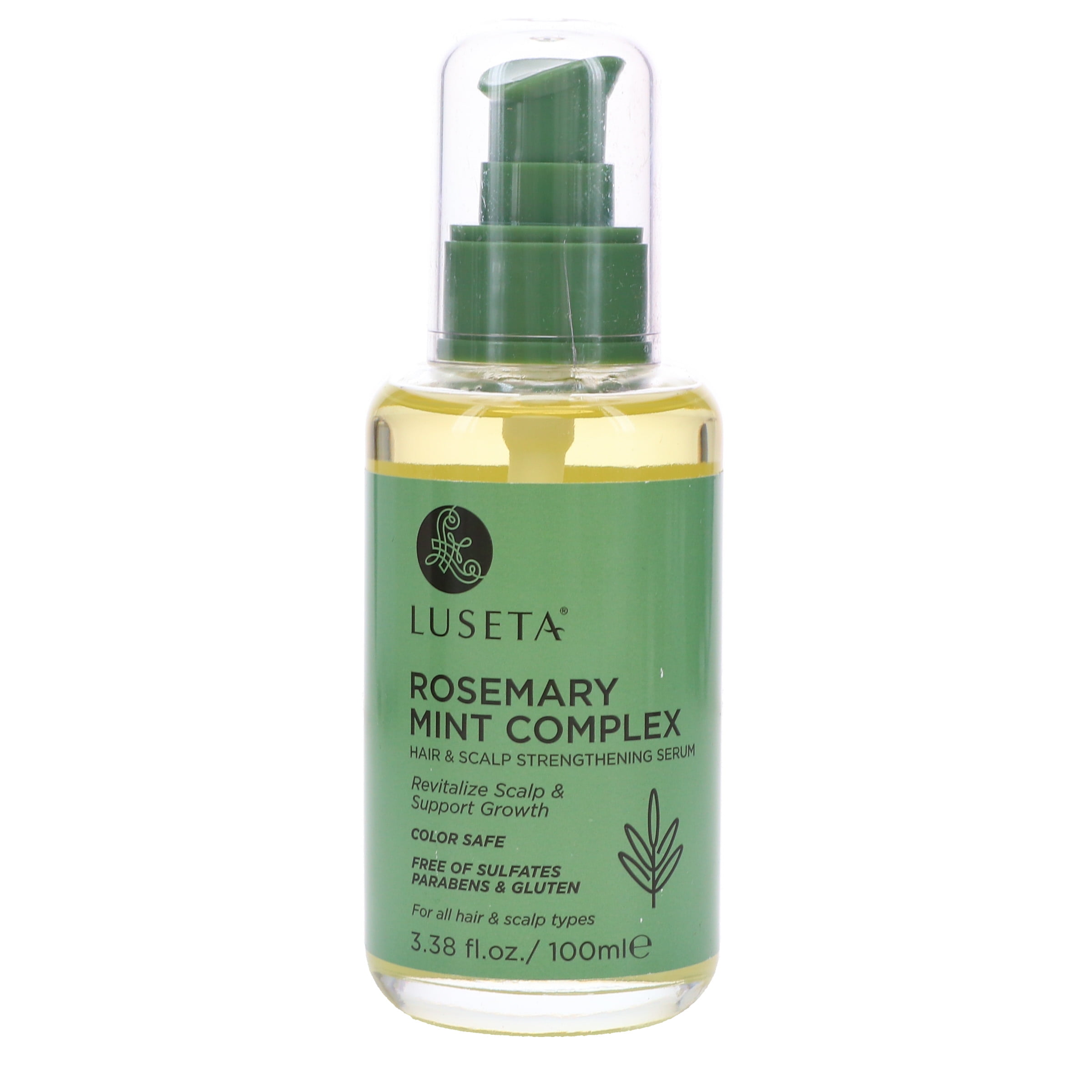 Luseta Rosemary Mint Complex Hair & Scalp Serum 3.4 oz - Walmart.com