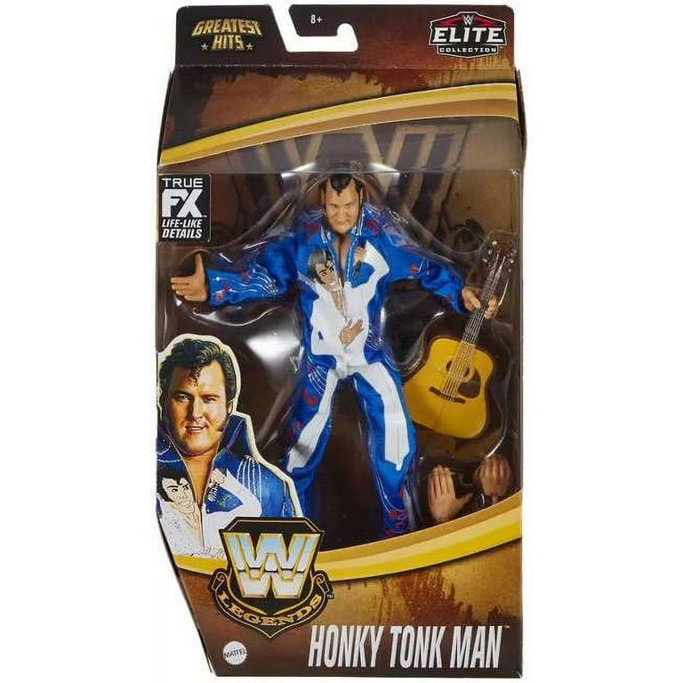 Mattel WWE Collectible Adult Honkey Tonk Man Action Figure, Blue