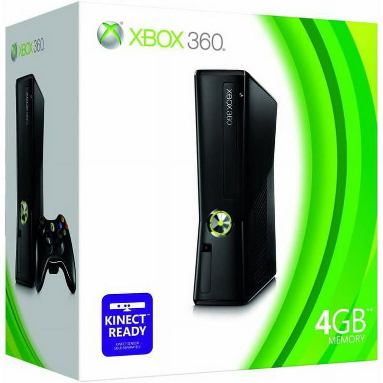 Microsoft Xbox 360 Console - 4GB System Bundle [Refurbished