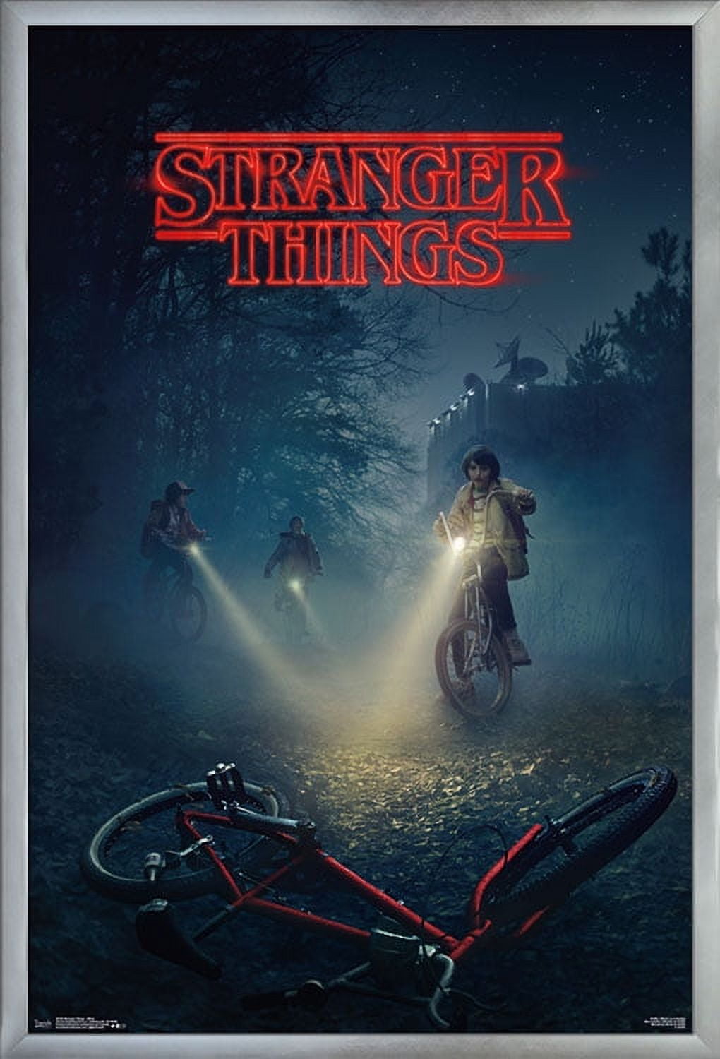 Netflix Stranger Things - Bikes Wall Poster, 22.375