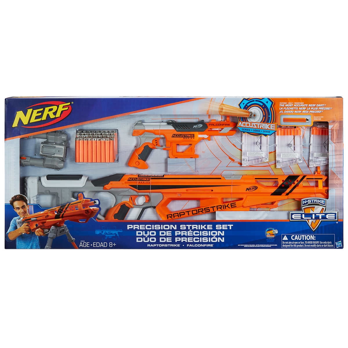 Nerf N-Strike Elite Precision Strike Set RaptorStrike and