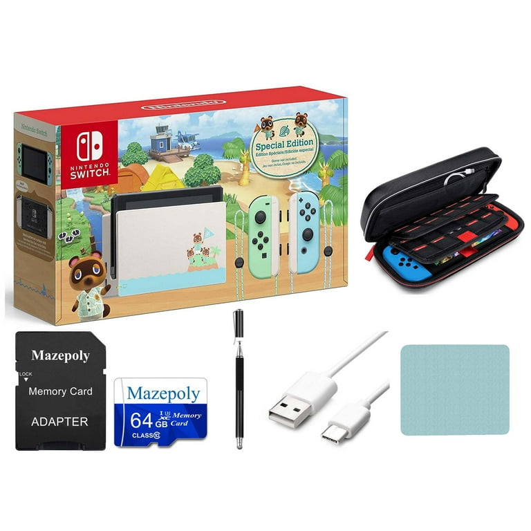 Nintendo Switch 32GB Console - Animal Crossing Edition with