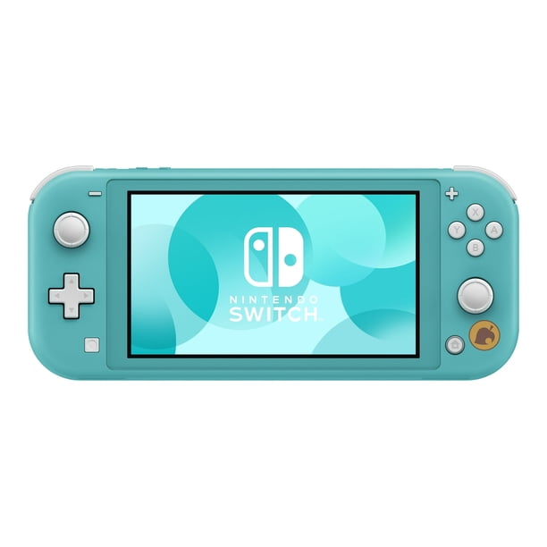 Nintendo Switch Lite Console, Turquoise - Animal Crossing: New