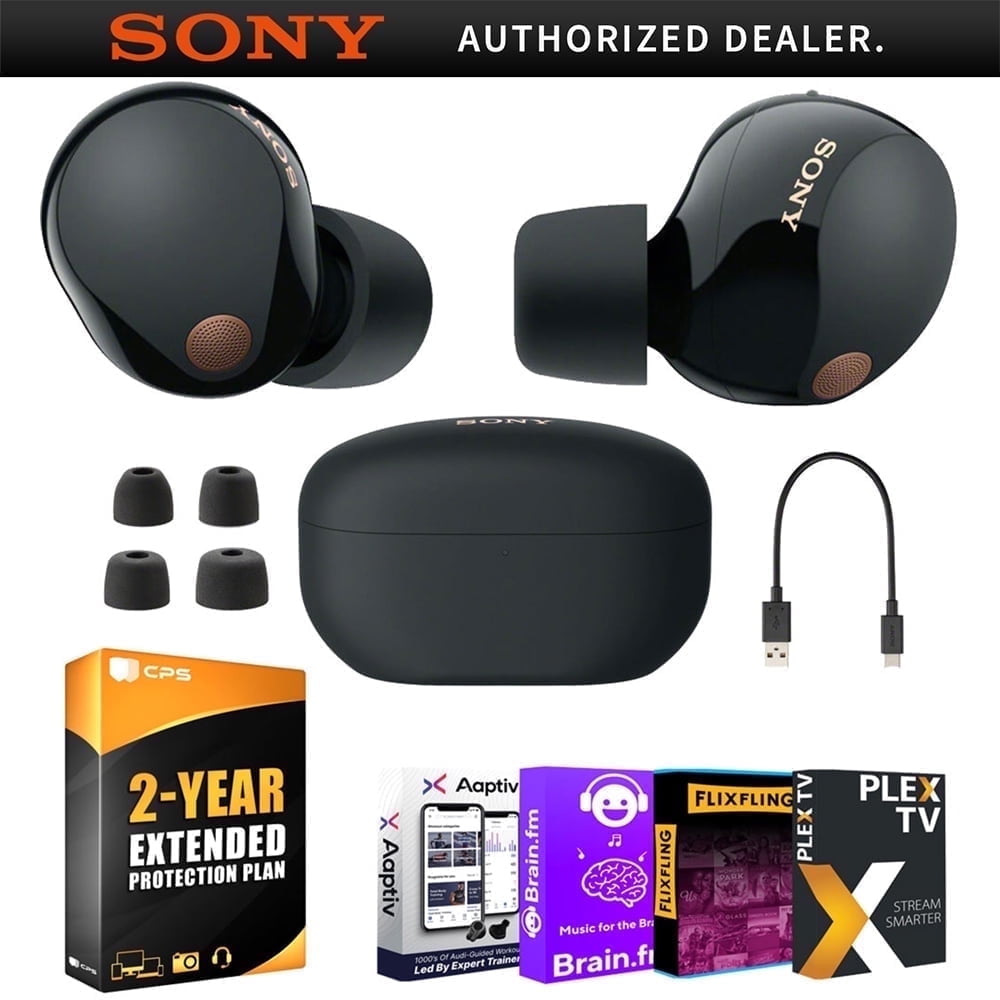 Sony WF-1000XM5 Noise Canceling Wireless Earbuds, Headphones