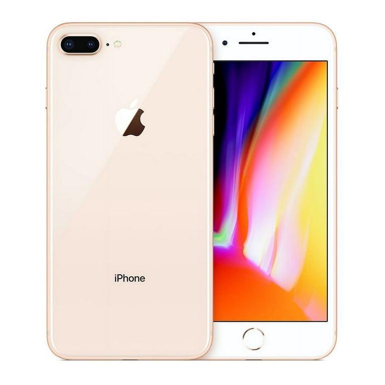 iPhone 8 Plus, 64GB Gold, AT&T Only, Refurbished - Walmart.com