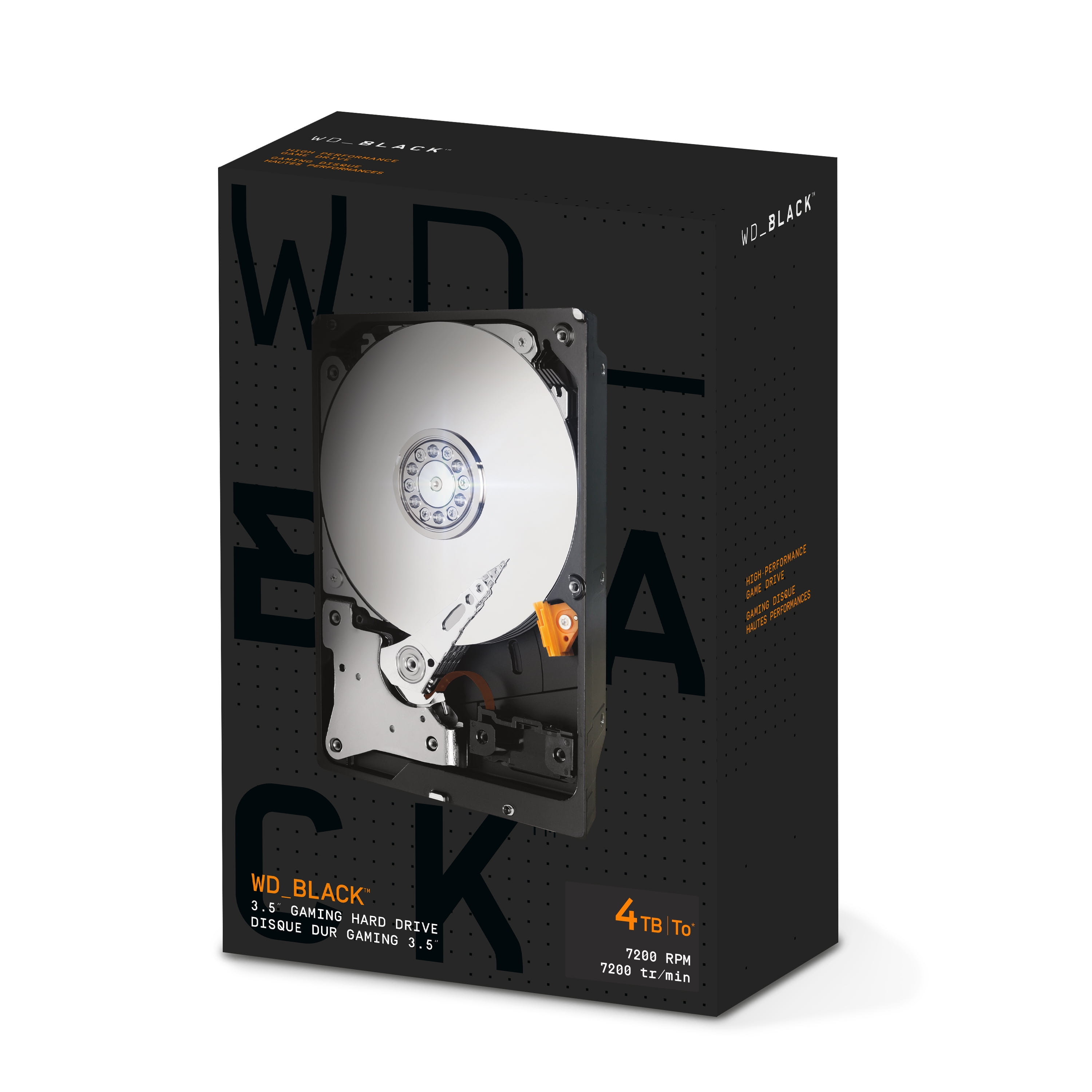 WD_BLACK 4TB PC Gaming Hard Drive - High Performance Storage Disk