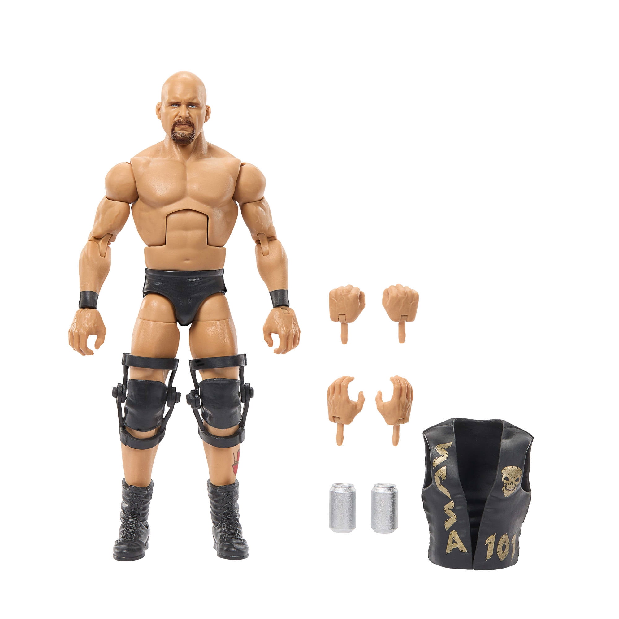 WWE Elite Stone Cold Steve Austin Action Figure, Greatest Hits