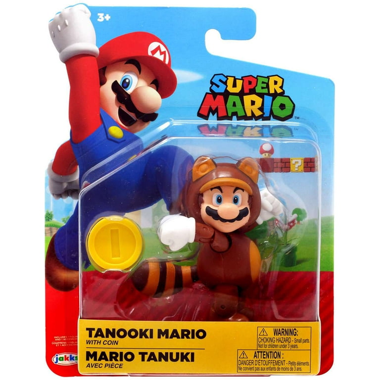 World of Nintendo Wave 16 Tanooki Mario Action Figure (Coin