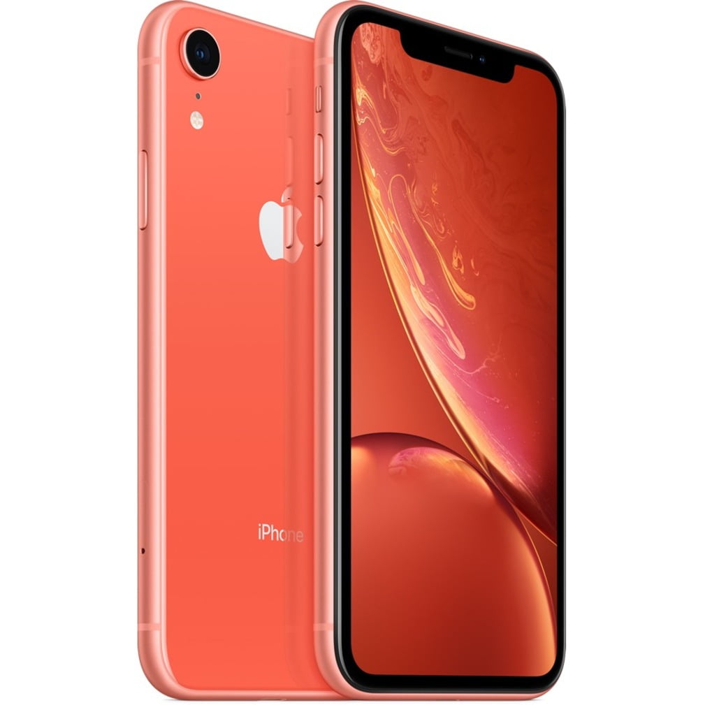Verizon Apple iPhone XR 128GB, Coral - Walmart.com
