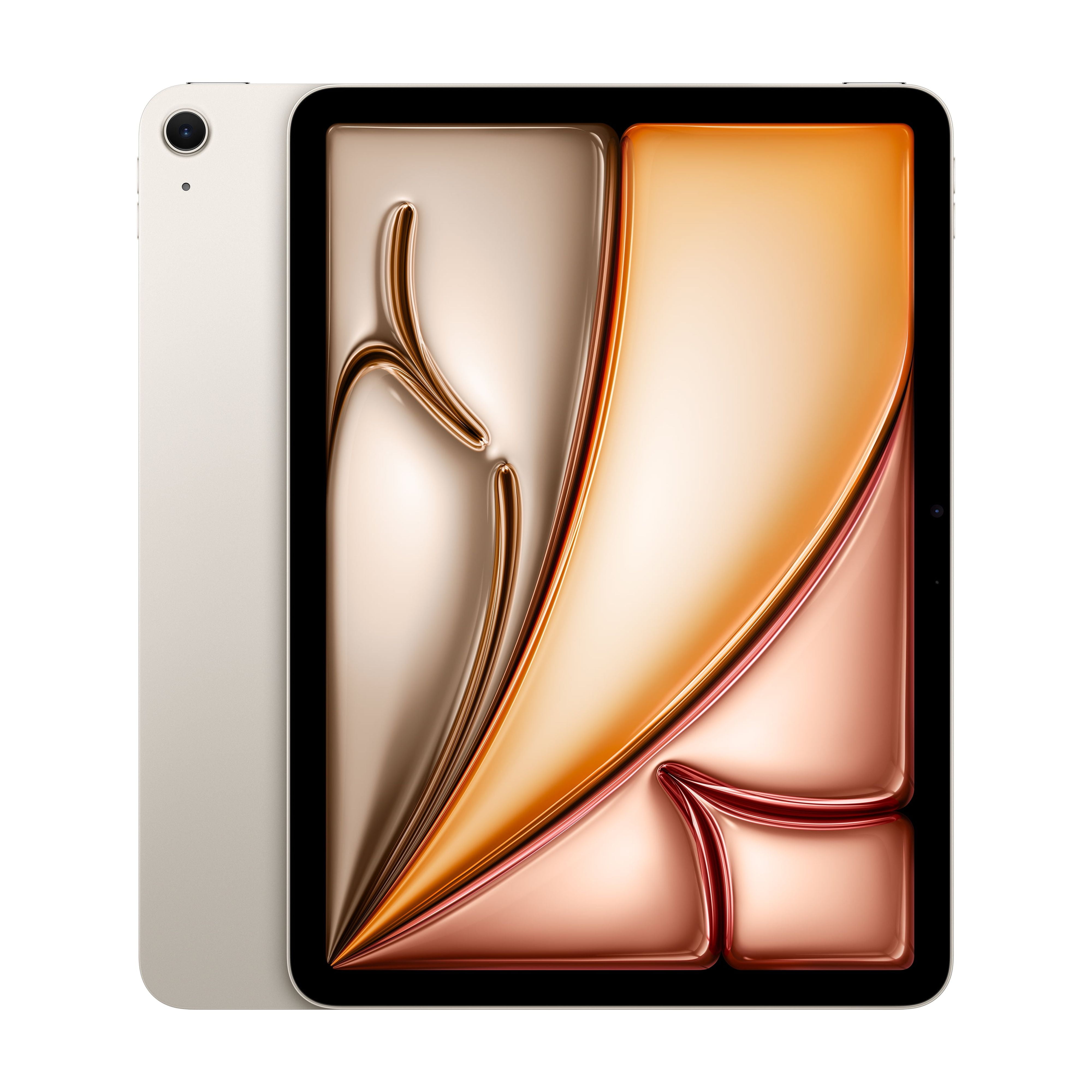 Apple 13-inch iPad Air M2 Wi-Fi 256GB - Starlight, 2024 Model with