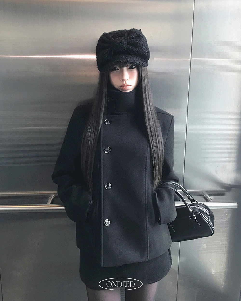 MUCENT - HERNE TRACK LINE LOOSE-FIT KNIT UNISEX ヘルネトラック