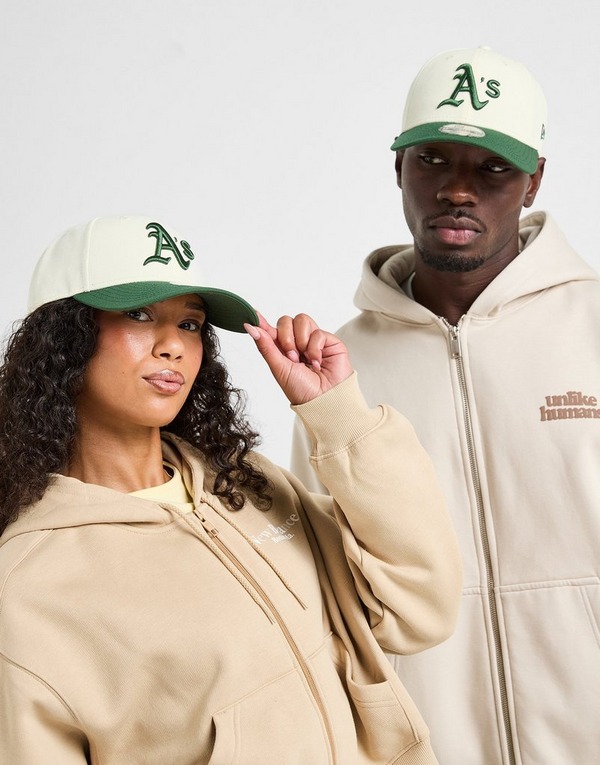 White New Era MLB Oakland Athletics 9FORTY Cap - JD Sports Global