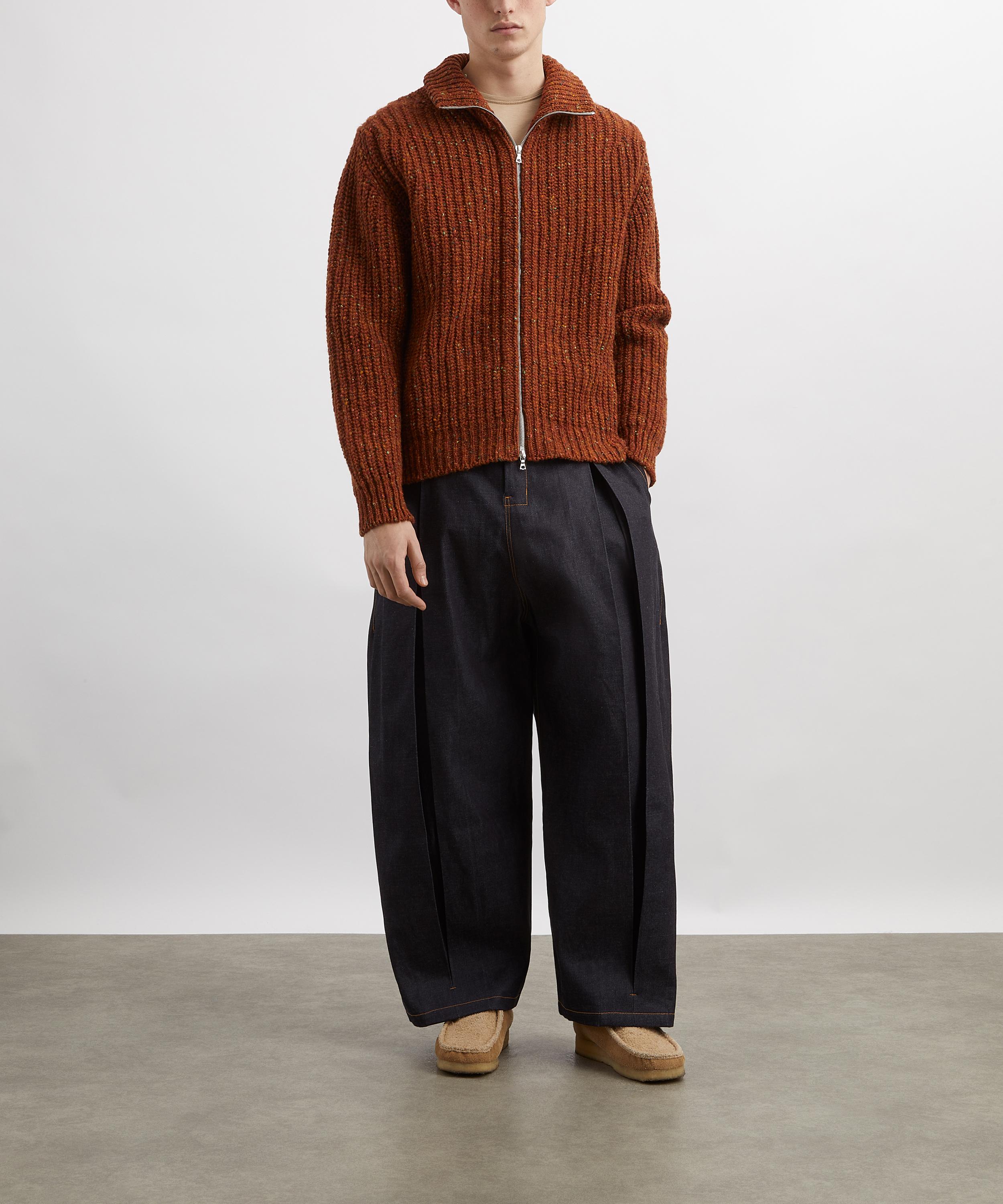 SAGE NATION Box Pleat Denim Trousers | Liberty