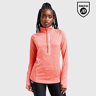 Red Under Armour UA Tech 1/2 Zip Top - JD Sports Global