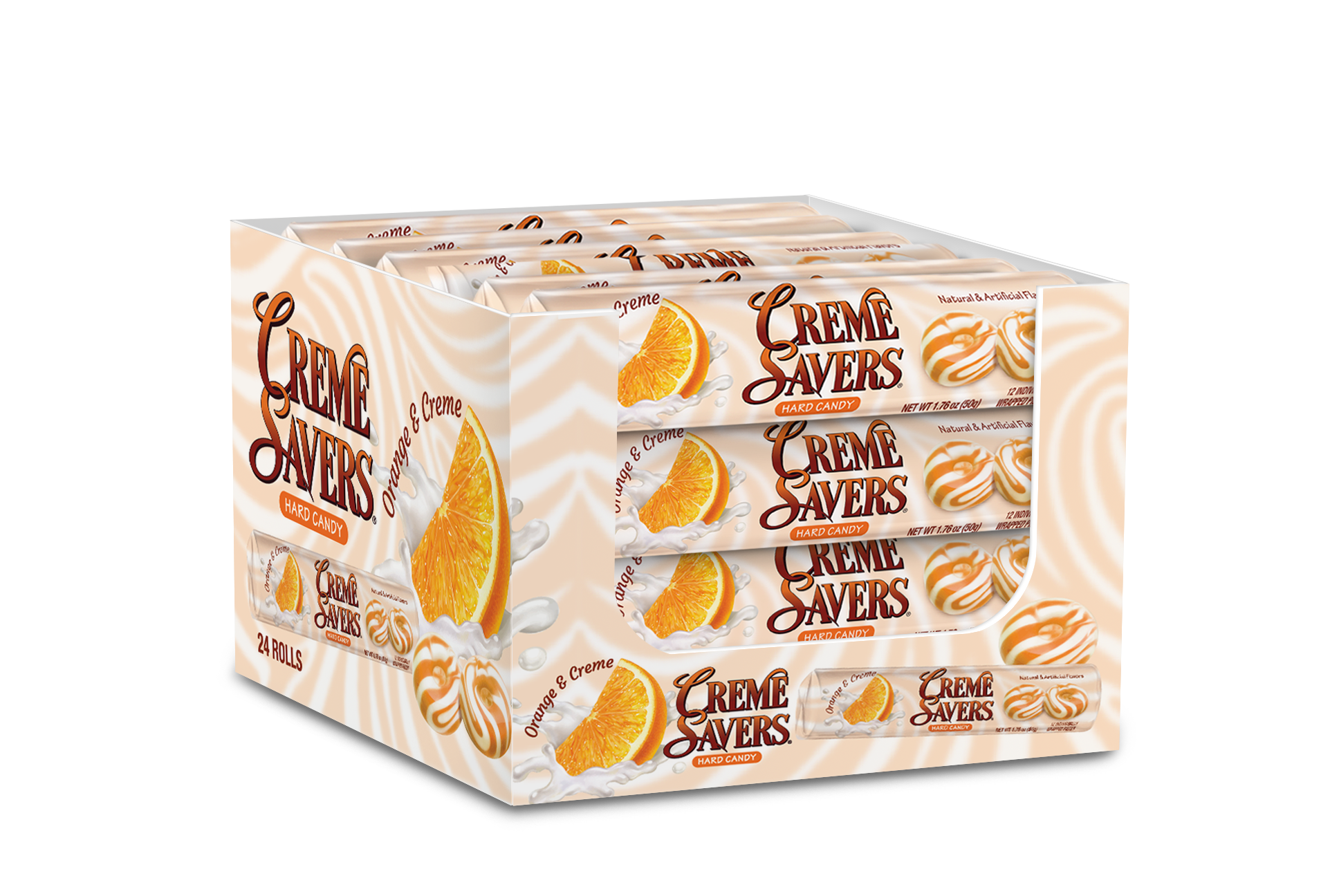 Creme Savers | Orange & Creme Rolls – Iconic Candy