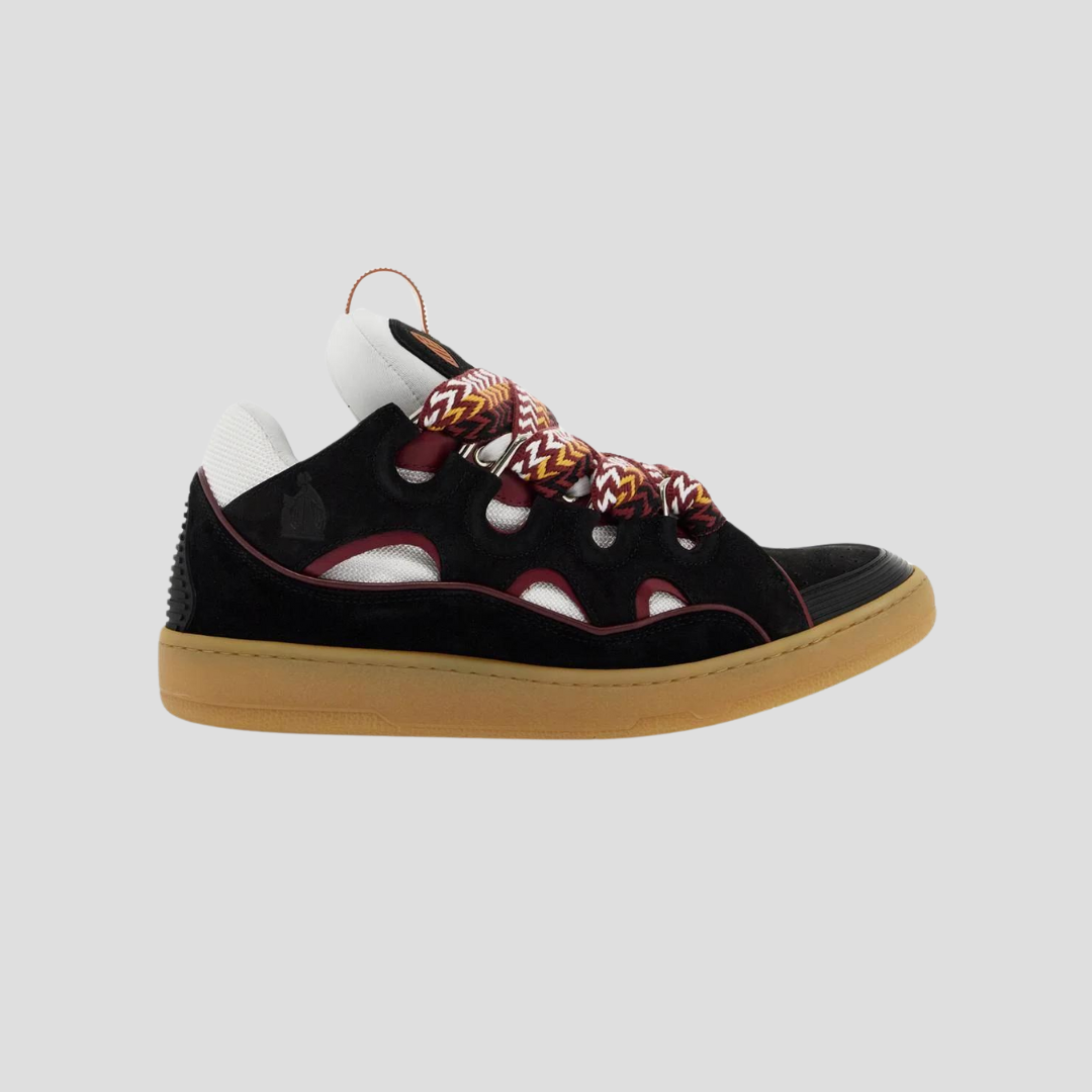 Lanvin Honey/Black Curb Sneakers – ICETIME LUXE