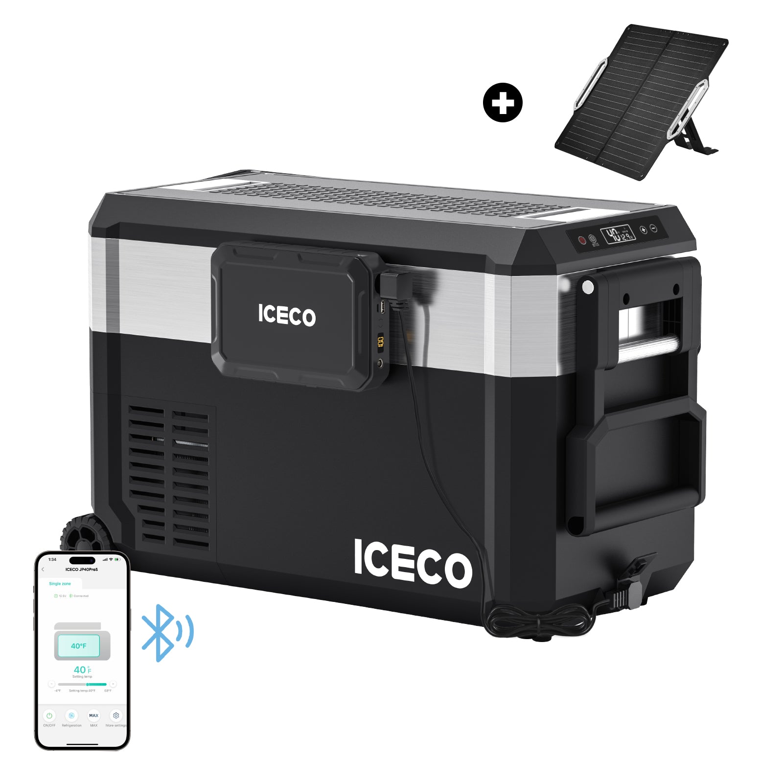 ICECO JP Pro Wheeled Portable Freezer Off-road Refrigerator with