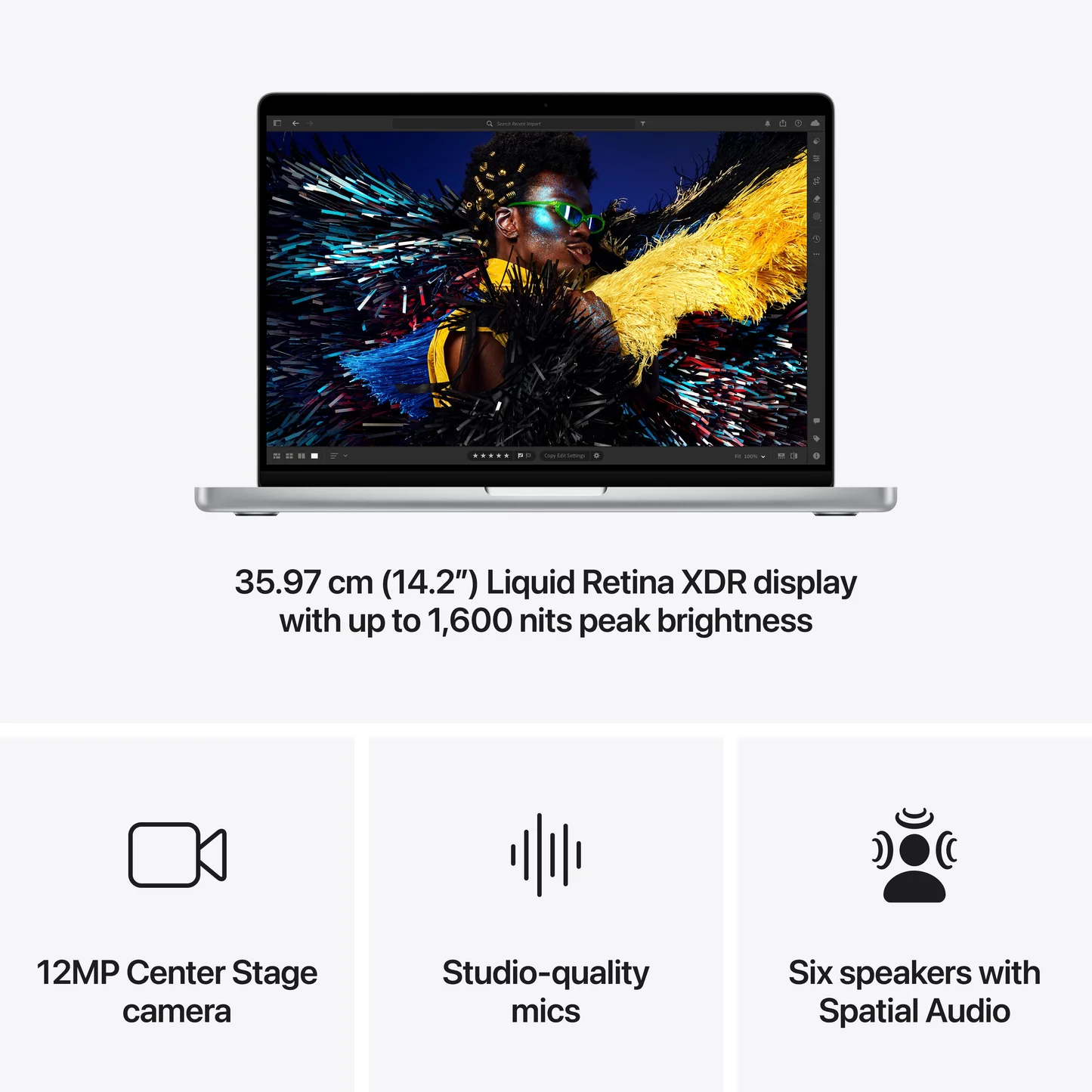 14-inch MacBook Pro: Apple M4 Pro chip with 14‑core CPU and 20
