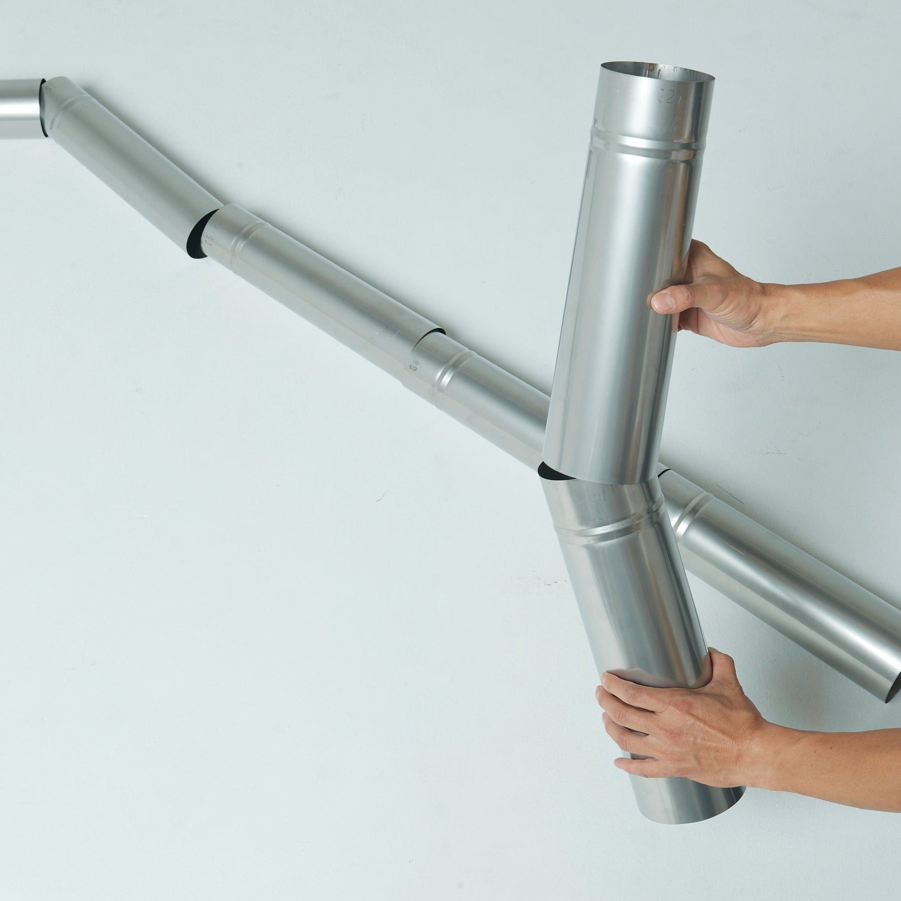 国産薪ストーブ「tanzawa2・3」用 交換部品 煙突 オーバーレイ