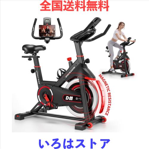 DMASUN エアロバイク 家庭用 静音スピンバイク フィットネスバイク