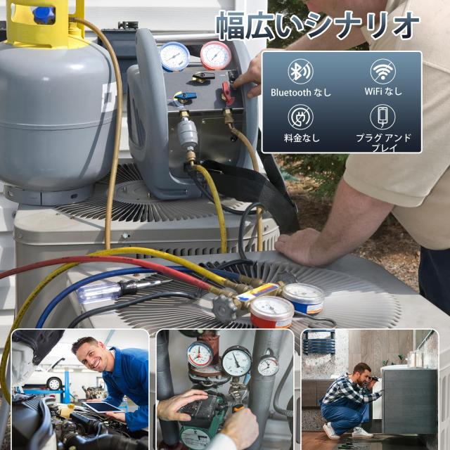 Ennovorファイバースコープ 1920P内視鏡カメラ 8個高輝度LEDライト