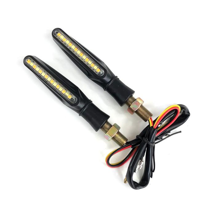 白色LEDデイライト付 【 シーケンシャルウインカー 】 左右分2個セット