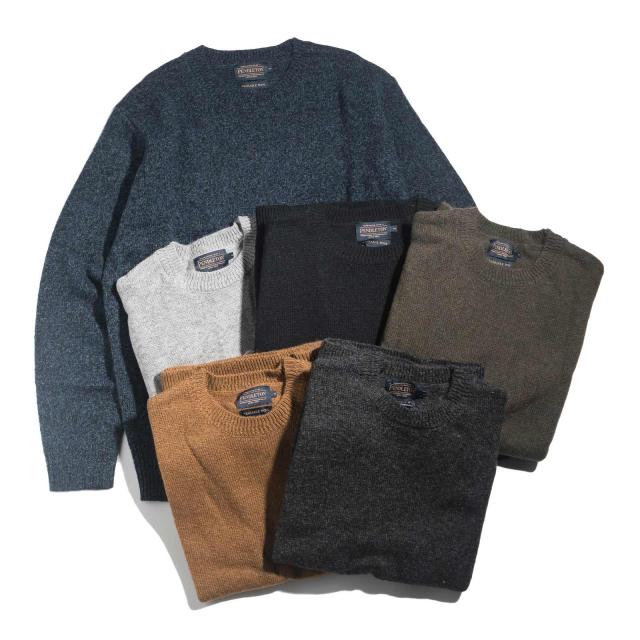 ペンドルトン PENDLETON ウール セーター シェットランド クルーネック