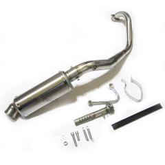 HMS ヤマハ TW200/TW225 (BA-DG09J) バイクマフラー 100φ砲弾マフラー