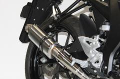 HMS ヤマハ TW200/TW225 (BA-DG09J) バイクマフラー 100φ砲弾マフラー