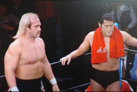 MSGタッグリーグならではのドリームタッグ！アントニオ猪木＆ハルク