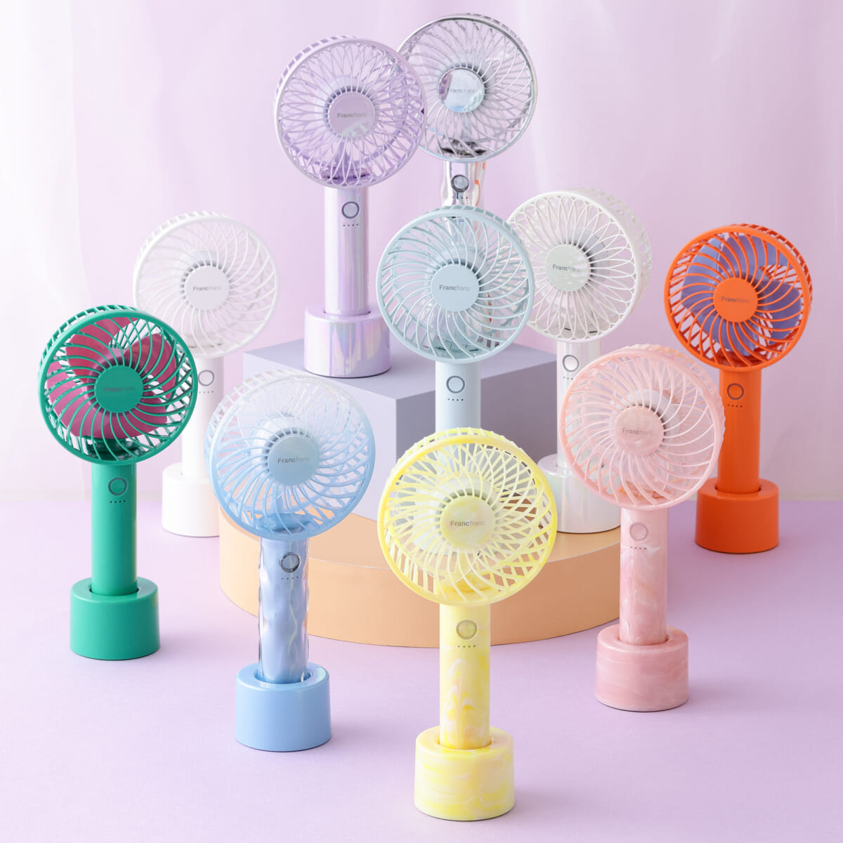 フランフラン】2025年「フレ ハンディファン」は“ウェーブシルバー”が