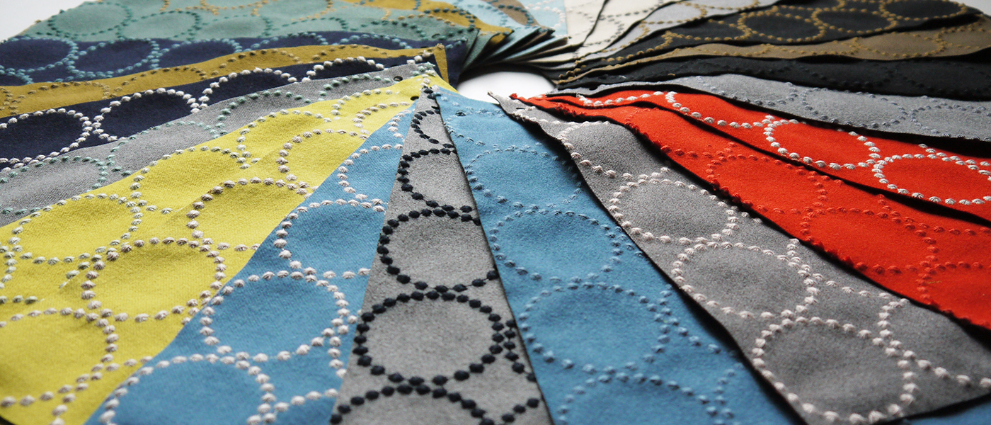 minä perhonen dop-tambourine- 皆川明氏、北欧テイストの家具用張地、