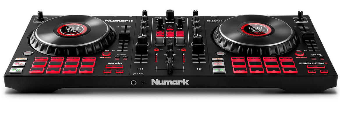 Numark Mixtrack Platinum FX 4-Deck DJ Controller Review