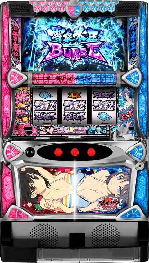パチスロ閃乱カグラ BURST UP パチスロ スロット 機械割 天井 初打ち