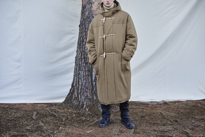 美品 17aw COMOLI ウール中綿ダッフルコート キャメル サイズ3 Yahoo