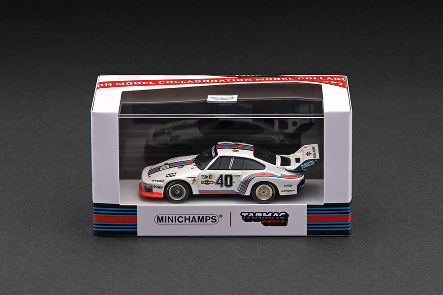 T64MC-002-MR40 1/64 Porsche 935/76 24h Le Mans 1976 Martini Racing