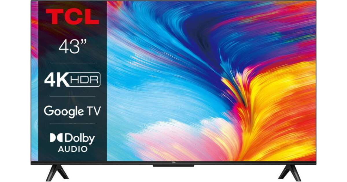 43型 4K TCL 43P63J 2024年製 「Google TV」 Amazon | 【Amazon.co.jp