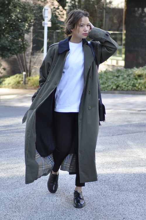 Burberrys（バーバリー）トレンチコート カーキ - Lubb - Vintage&Used