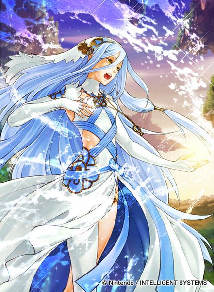 仕事絵 ファイアーエムブレムサイファ / 黎明の歌姫 アクア - senri