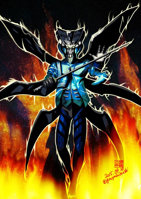 魔人バージル（DMC） : 女神転生絵置き場