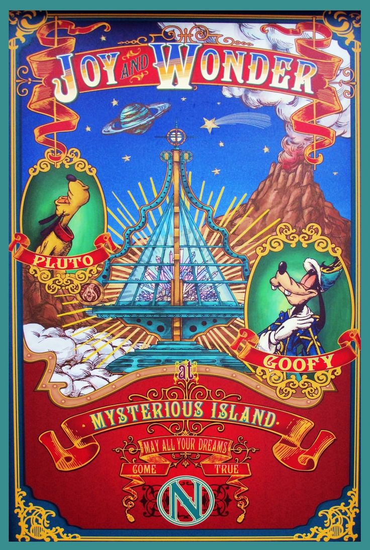 attraction_poster #TOKYO_DISNEY_SEA 東京ディズニーリゾート ポスター