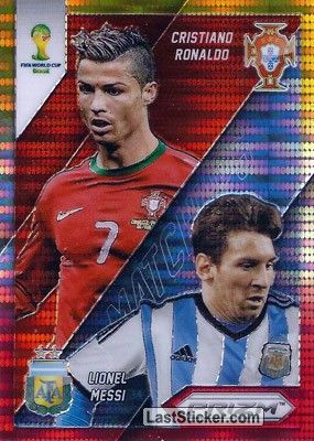 Card WCM-19yr: Cristiano Ronaldo / Lionel Messi - Panini FIFA