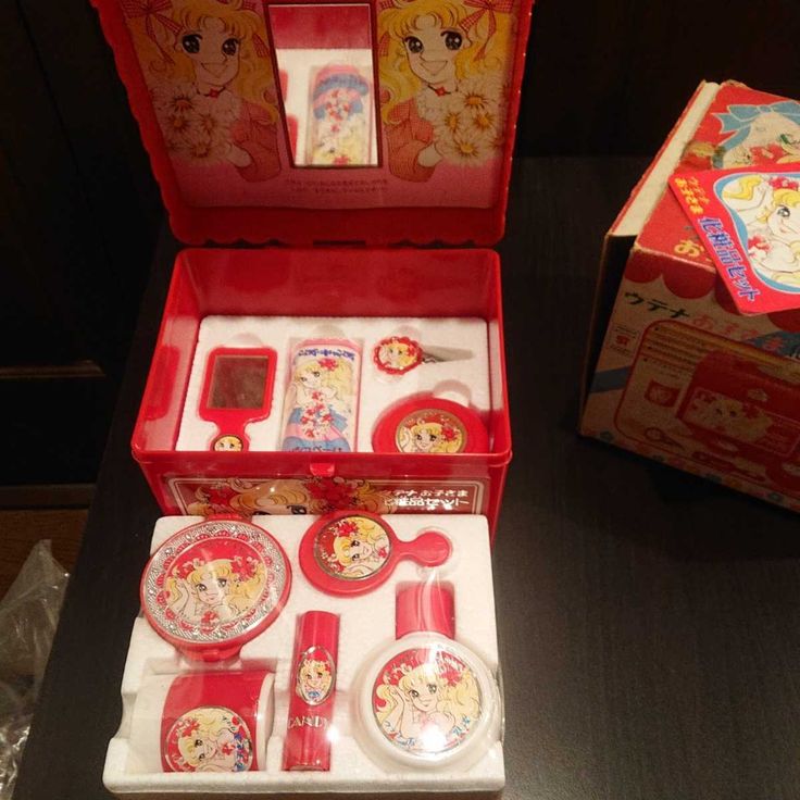 昭和レトロ 当時物 キャンディキャンディ ウテナ お子様化粧品セット
