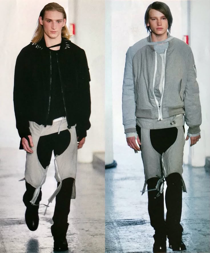 Helmut Lang 2004 looks