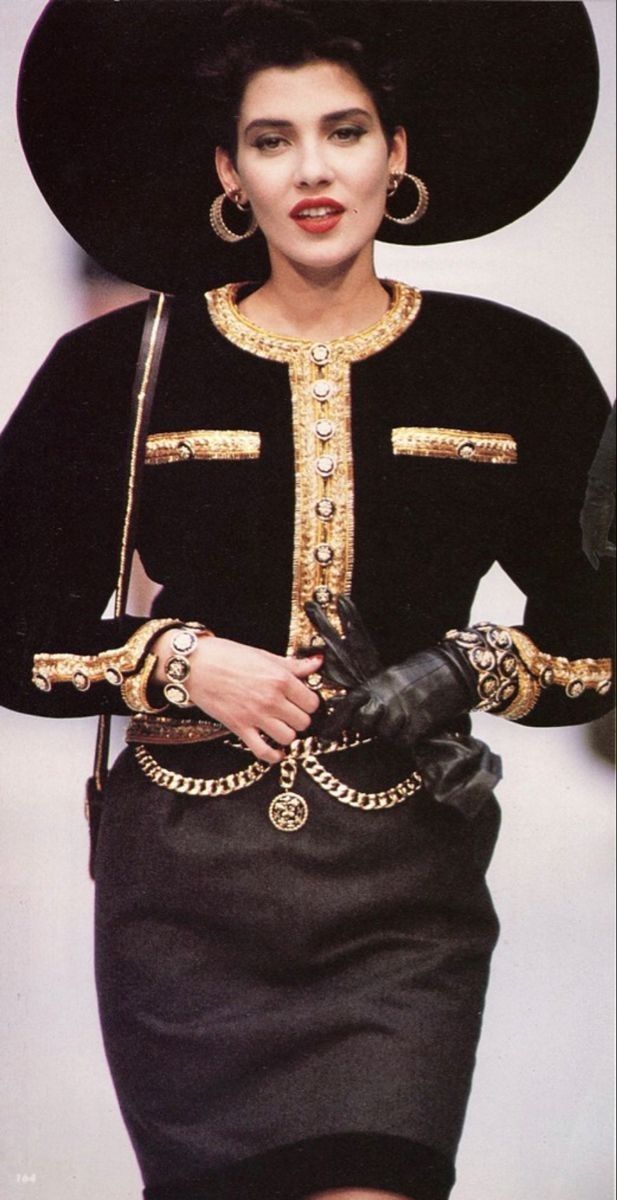 Chanel haute couture fw 1987/88