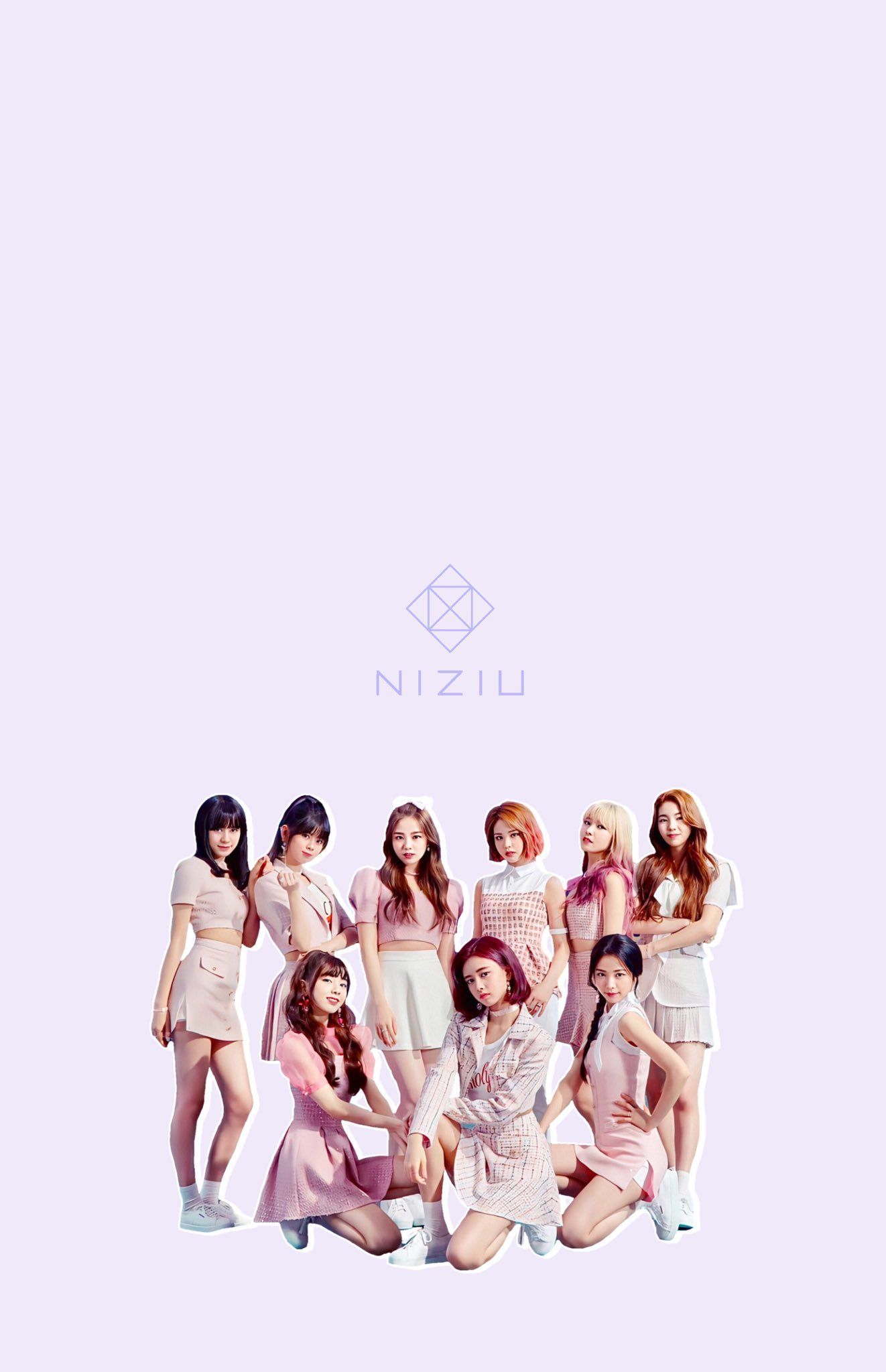 NiziU〜コンプリート 背景アクスタ付属 トレカ